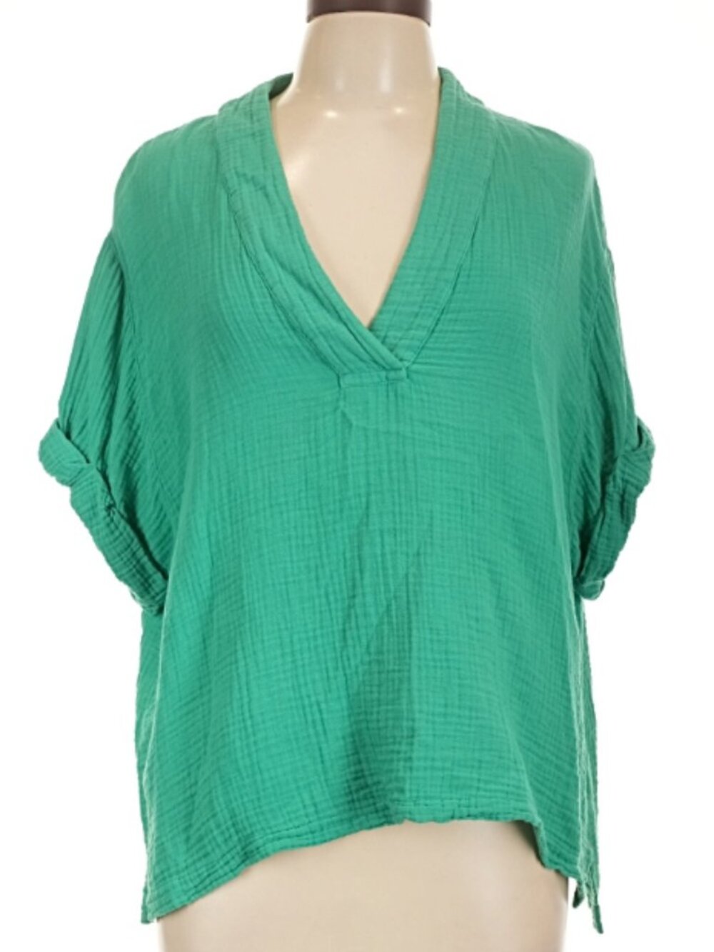 Xirena Large Short Sleeve Blouse